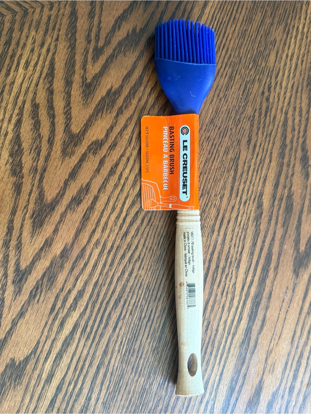 LE CREUSET Basting Brush Revolution Indigo NEW VB311-78